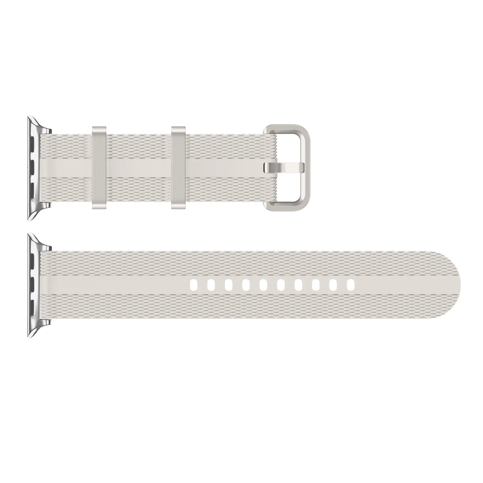 Apple Watch Silicone Active Strap (Starlight)