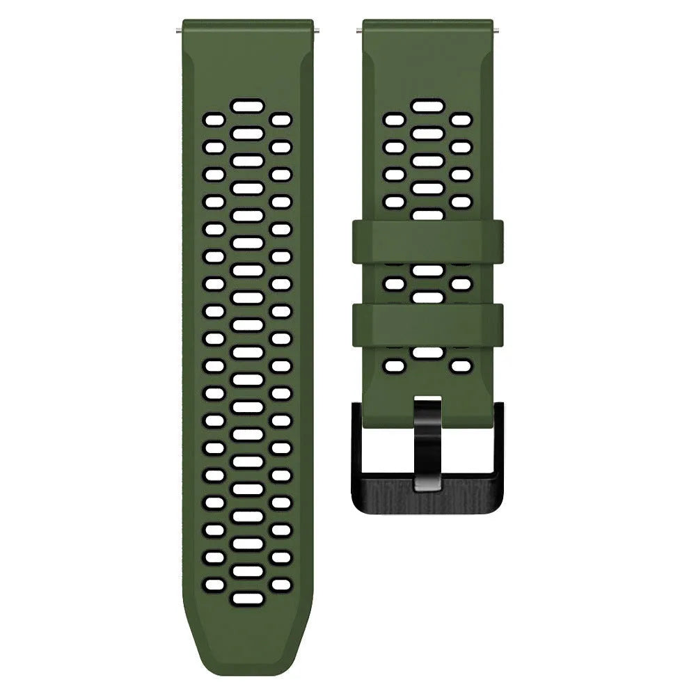 TicWatch Pro 5 Enduro sport gesp bandje (groen/zwart)