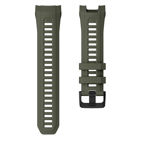 Garmin Instinct 3 - 45mm silicone band 'perfect fit' (legergroen)