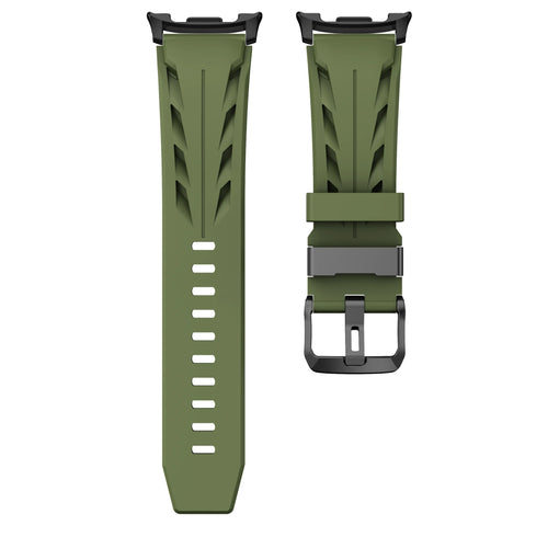 Samsung Galaxy Watch 9 - 44mm race siliconen band (legergroen)