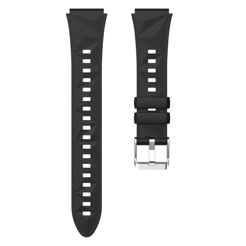 Huawei Watch GT 5 Pro - 42mm premium silicone band (zwart)