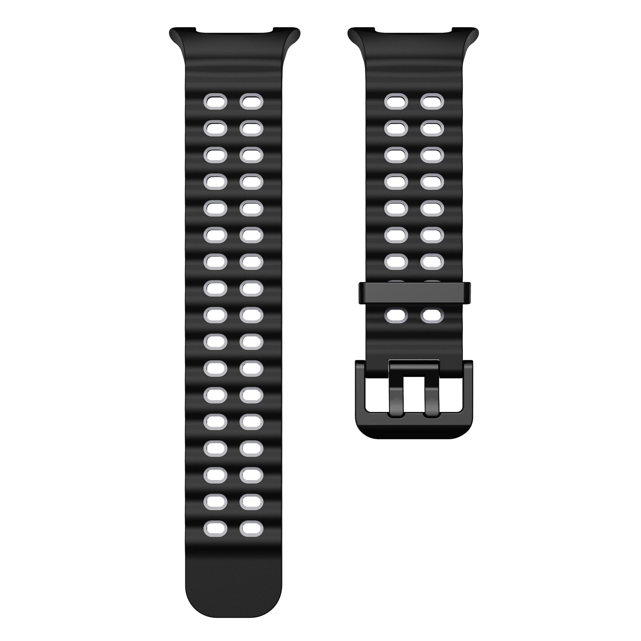 Samsung Galaxy Watch 9 - 44mm Ocean bandje (zwart/grijs)