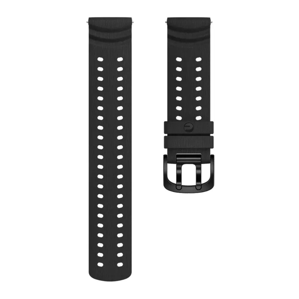 Polar Grit X2 Pro silicone grain band (zwart)