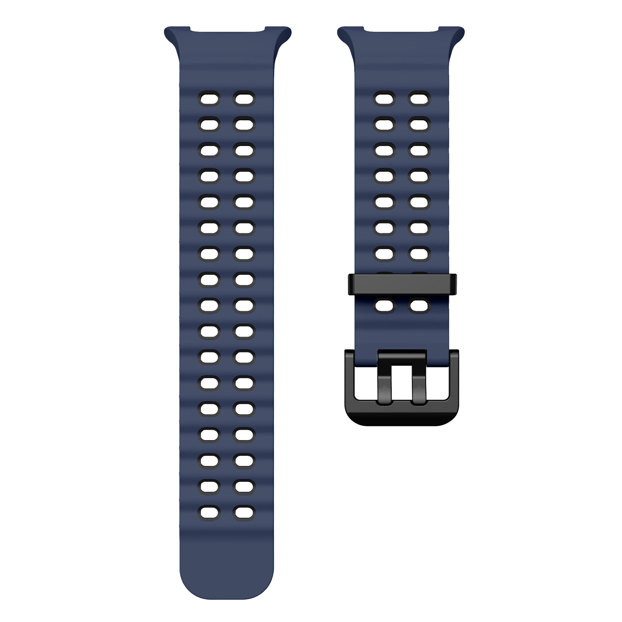 Samsung Galaxy Watch 9 - 44mm Ocean bandje (donkerblauw/zwart)