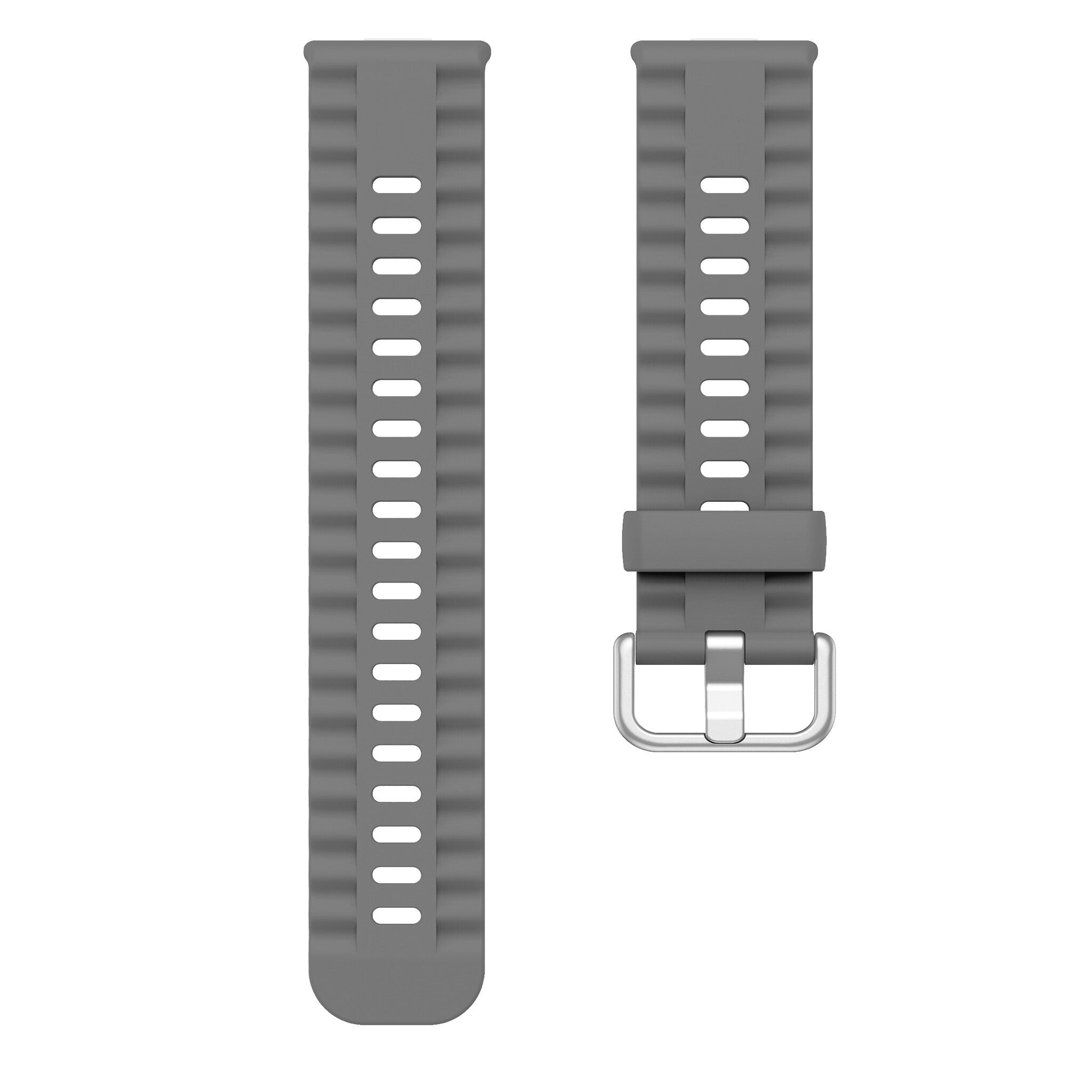 Huawei Watch 3 (Pro) siliconen classic bandje (donkergrijs)