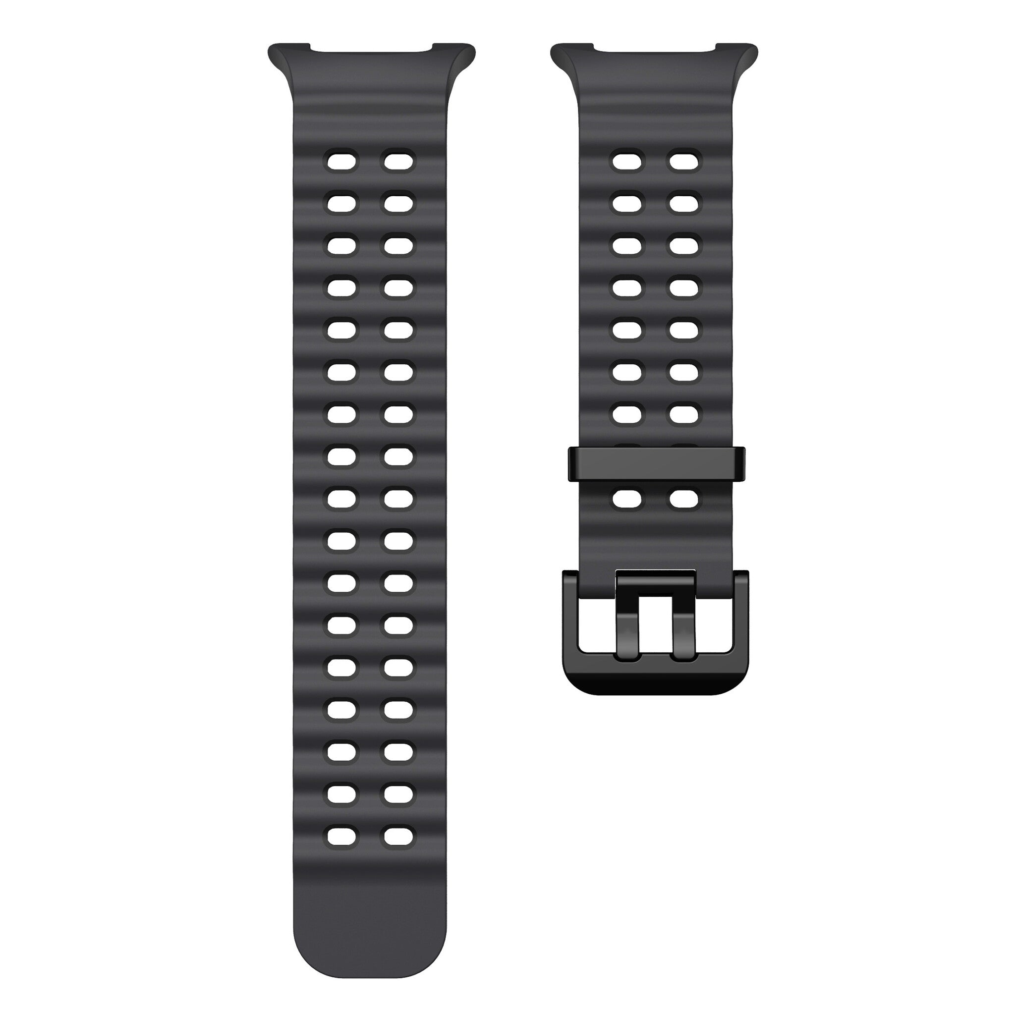 Samsung Galaxy Watch 8 - 44mm Ocean bandje (donkergrijs/zwart)