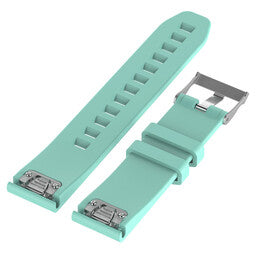 Garmin Instinct E - 40mm glossy silicone band (aqua)