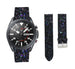 Samsung Galaxy Watch 3 45mm Leather Glitter Strap (Black)