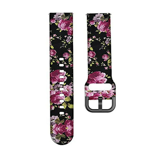 Pink Flower Coros Apex 42mm bandje
