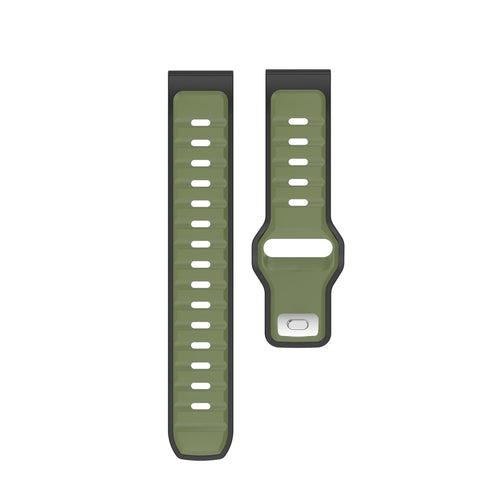 CMF Watch Pro 2 outdoor duo siliconen bandje (groen/zwart)