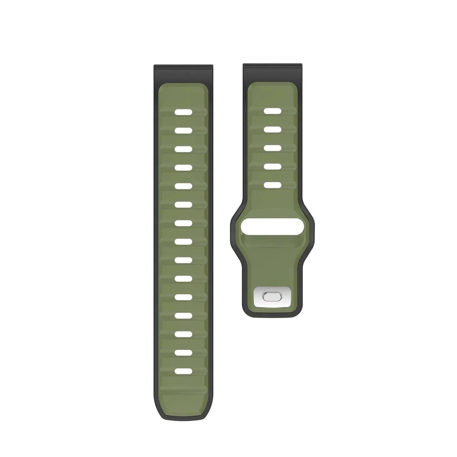 Suunto Race (S) outdoor duo siliconen bandje (groen/zwart)