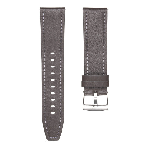 Suunto Race 2 'One Push' lederen band (grijs)