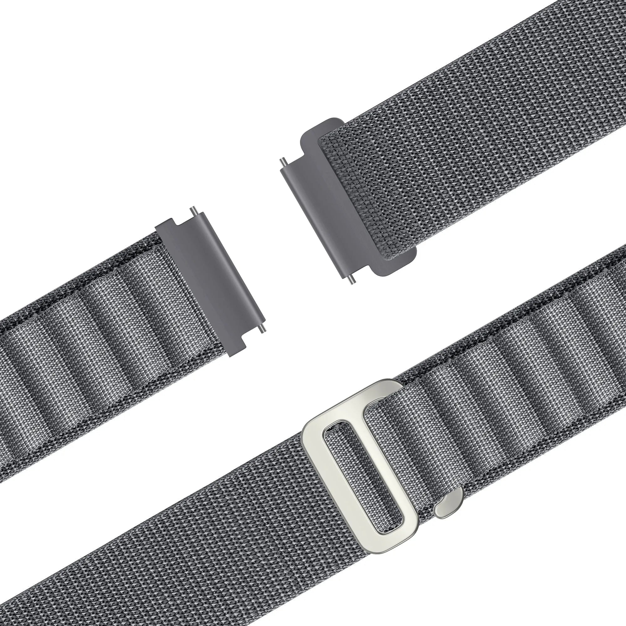 Bandz OnePlus Watch Lite Alpine nylon band (grijs)