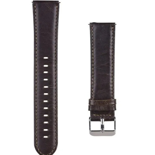 ICE Smart 2.0 Rectangular 1.96 Leather Strap (Dark Brown)