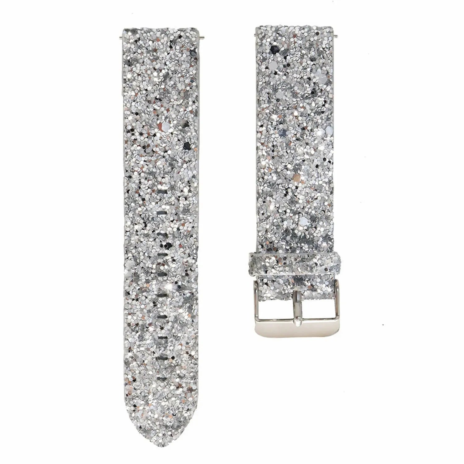 Coros Apex 42mm Glitter Leather Strap (Silver)