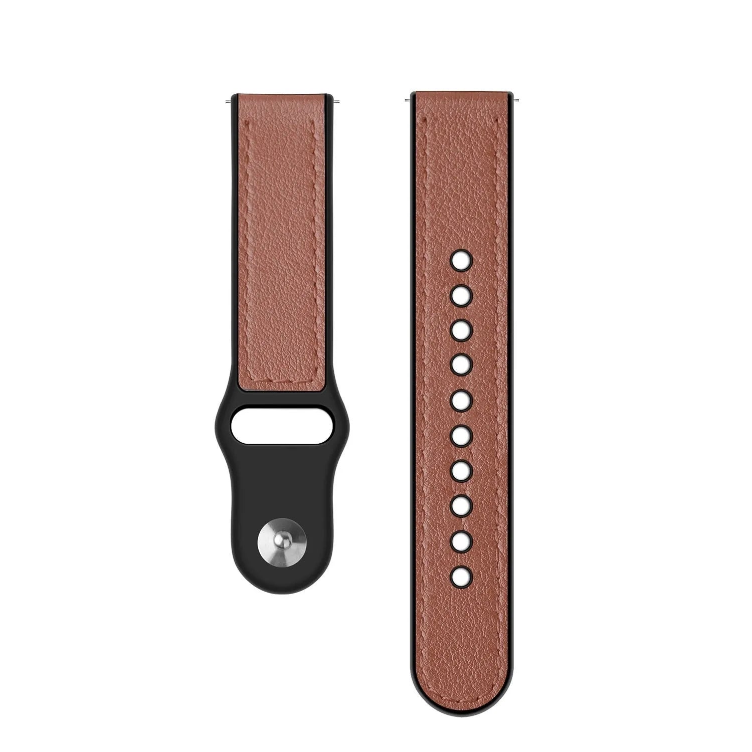 Suunto Race (S) leren hybrid bandje (lichtbruin)