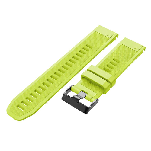 Garmin Tactix 8 - 47mm siliconen bandje (lichtgroen)