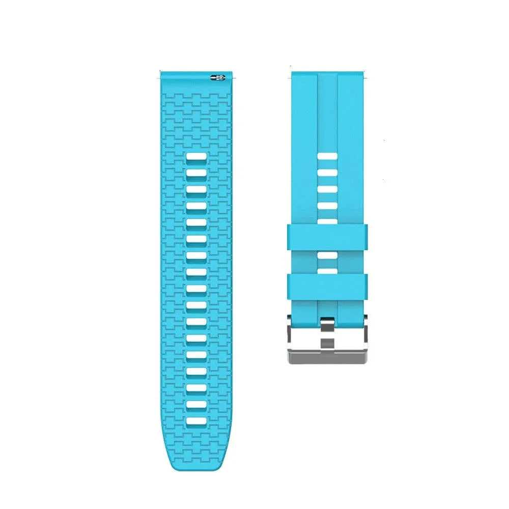 Gard Pro Health Smartwatch 3 - 48mm Silicone Strap 'Extreme' (Light Blue)