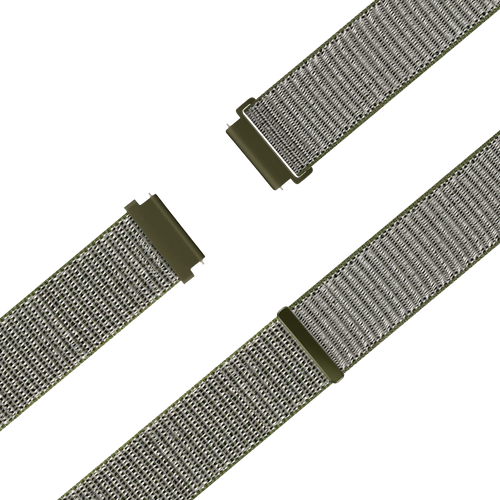 Bandz Garmin Bounce 2 nylon loop band (olijfgroen)