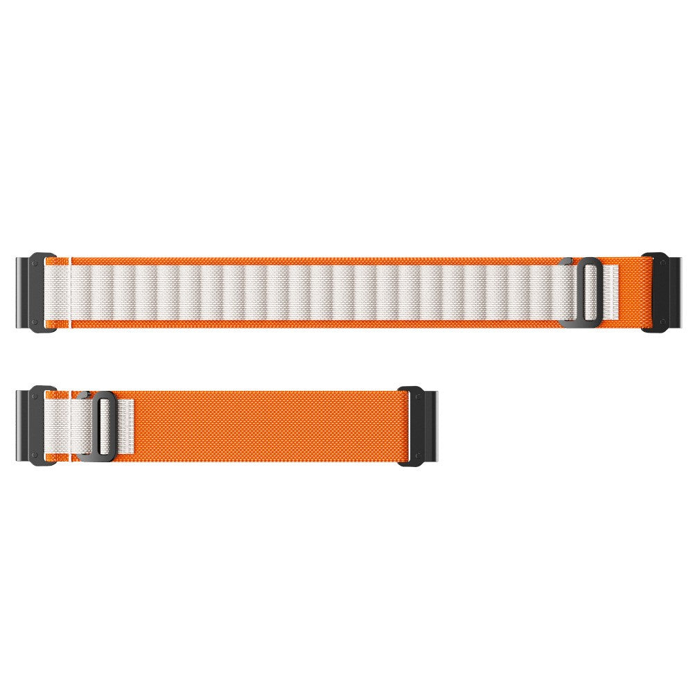 Garmin Fenix 8 - 47mm Alpine Nylon Strap (Orange/Beige)