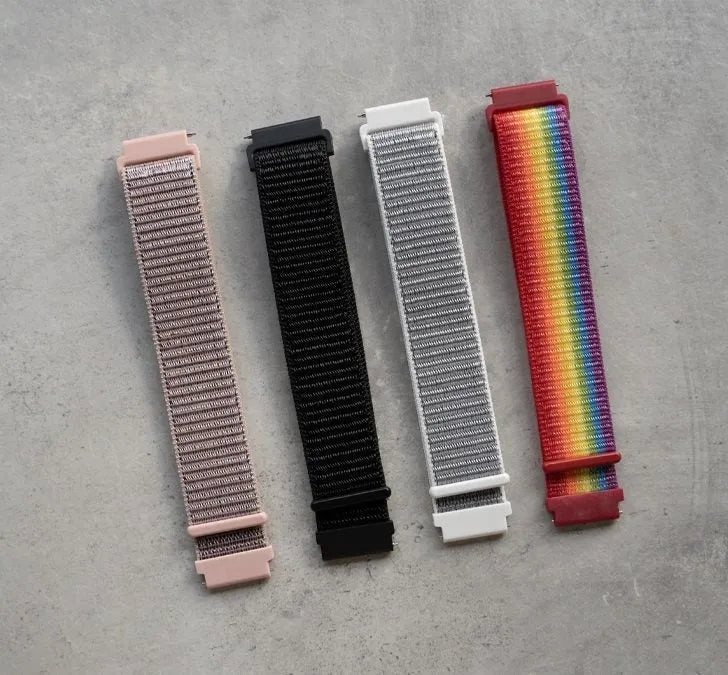 Amazfit Active nylon bandje (regenboog)