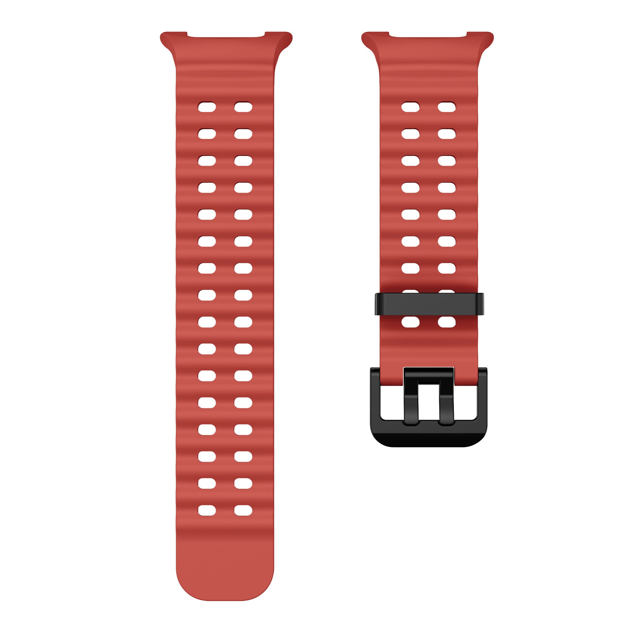 Samsung Galaxy Watch 9 - 44mm Ocean Strap (Red)