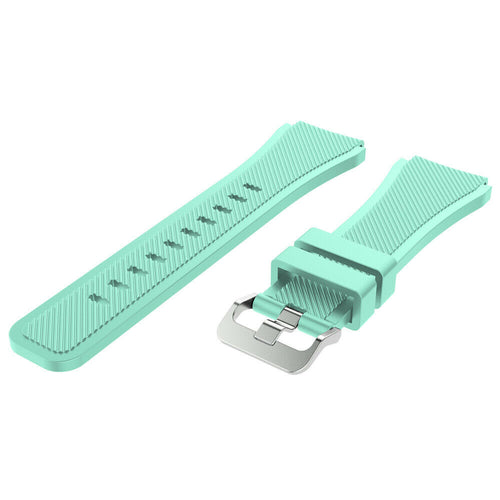 Amazfit Bip 5 twill siliconen bandje (aqua)