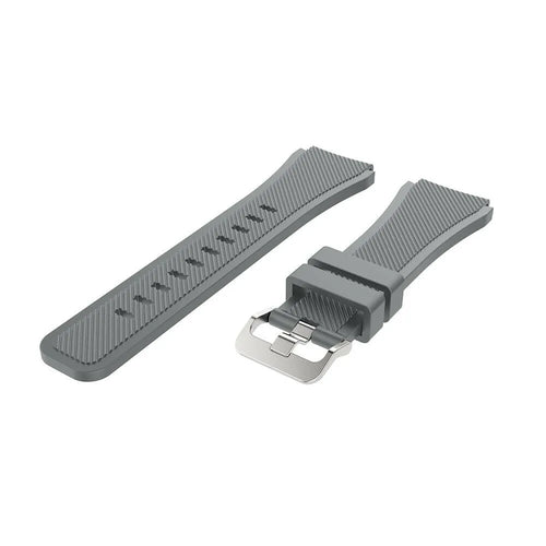 Suunto Race 2 twill siliconen bandje (grijs)