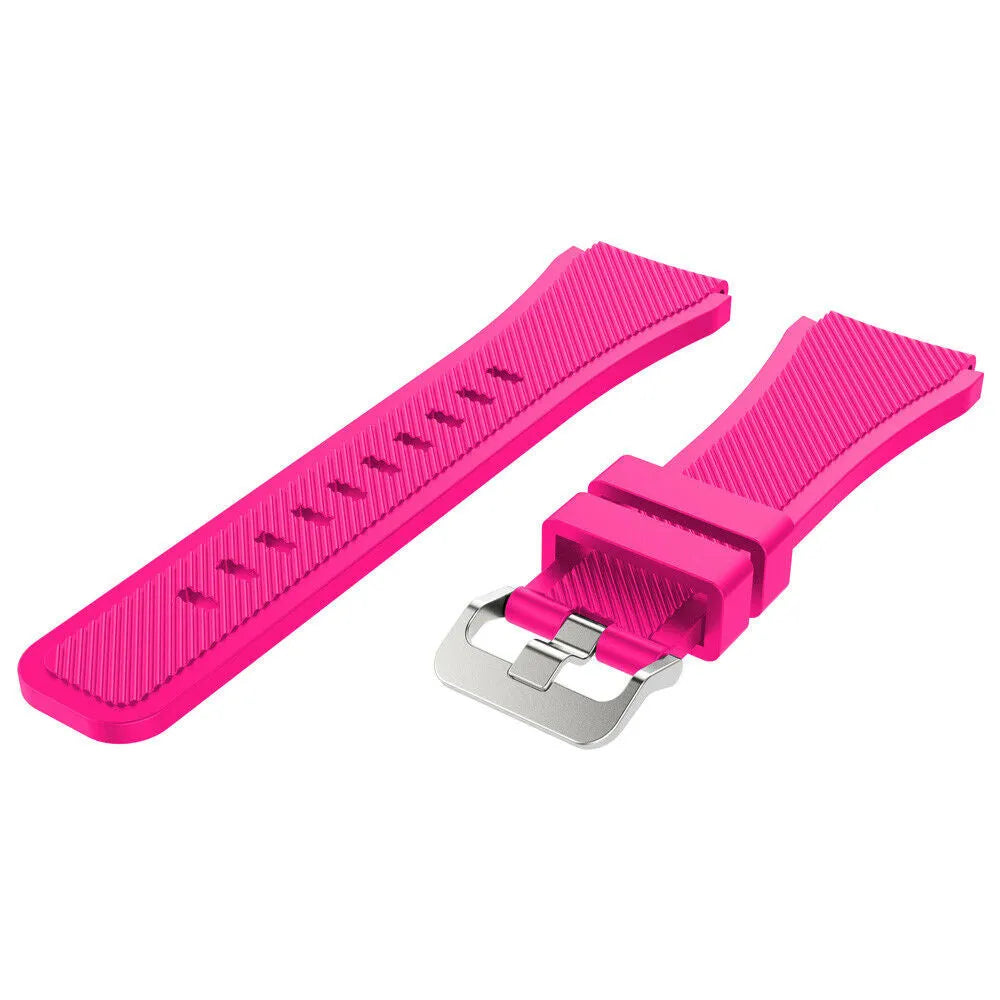 Amazfit Balance Twill Silicone Strap (Bright Pink)