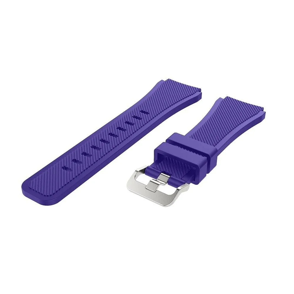 Coros Pace 4 siliconen bandje (paars)
