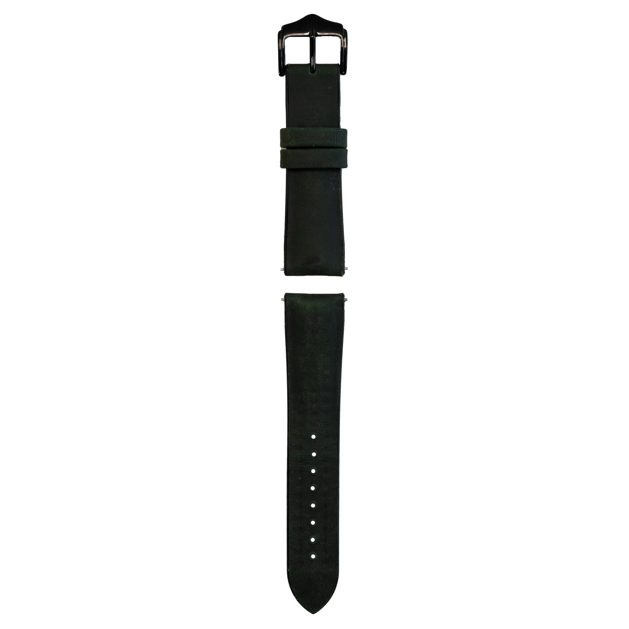Honor Magic Watch 2 siliconen / leren bandje (groen) 