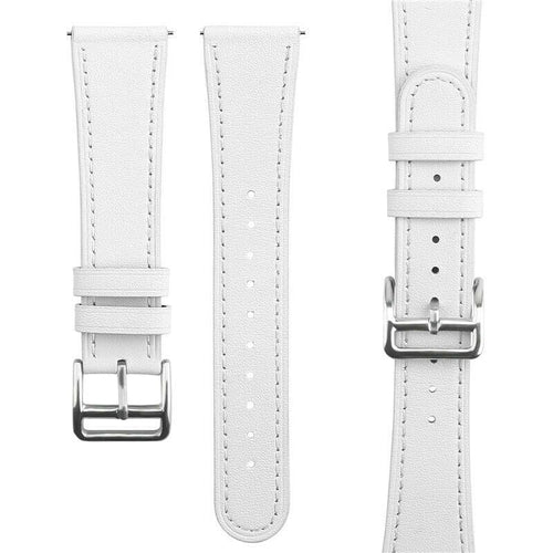 Redmi Watch 5 Lite bandje leer (wit)
