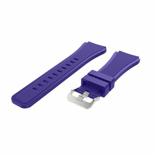 Withings Steel HR Sport twill siliconen bandje (paars)