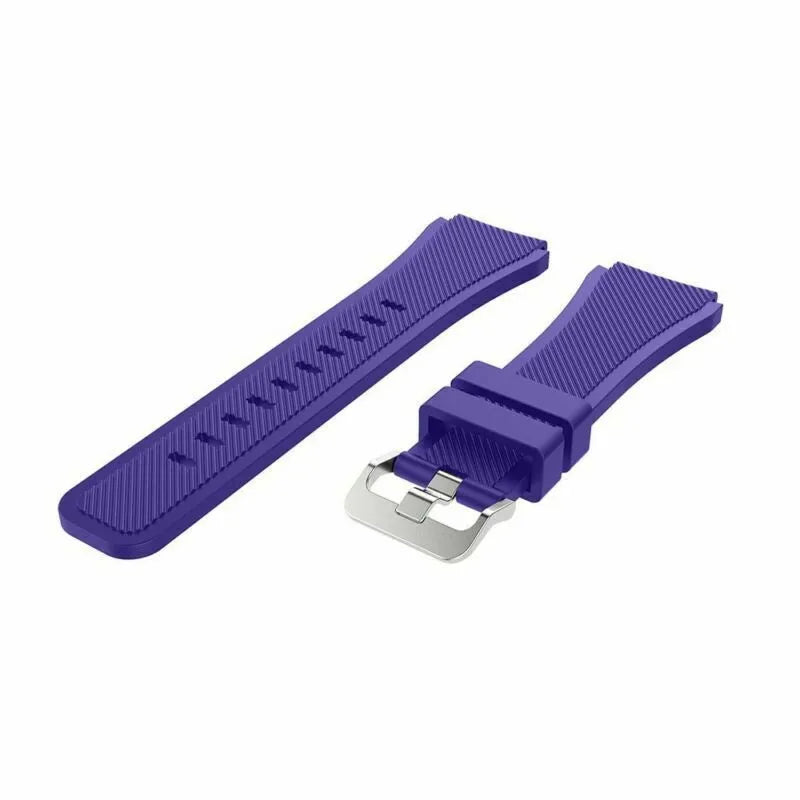 Coros Apex 42mm Twill Silicone Strap (Purple)