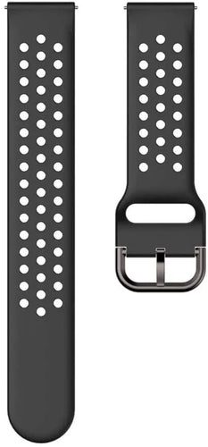 Oppo Watch S Breathable Silicone Strap (Black)