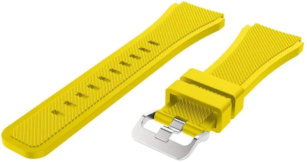 Amazfit Bip 3 (Pro) Twill Silicone Strap (Yellow)