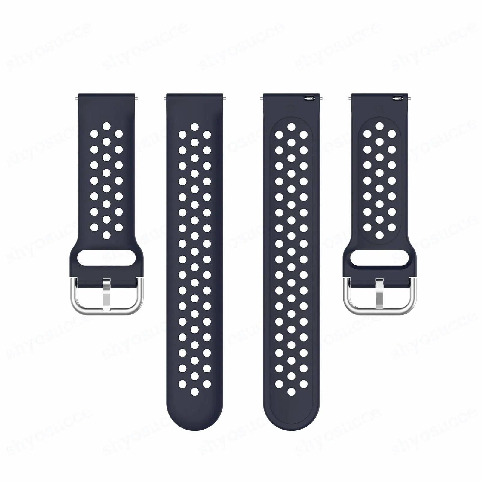 Gard Pro Health Smartwatch 2 siliconen bandje met gaatjes (donkerblauw)