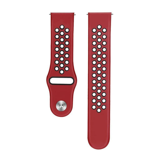 Amazfit Cheetah (Pro) sport bandje (rood/zwart)