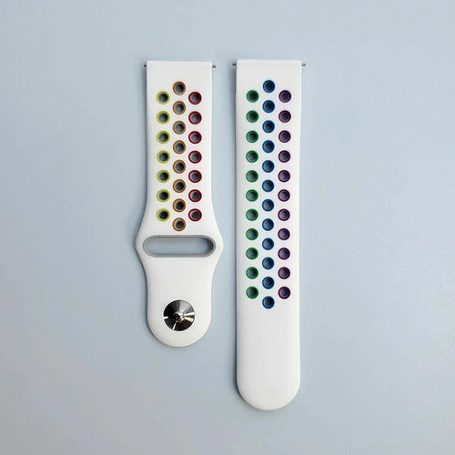 Coros Apex 2 Sport Strap (White/Colourful)