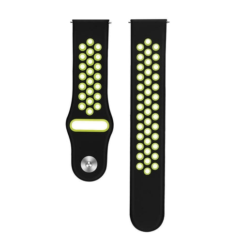 Huawei Watch 5 - 42mm Sport Strap (Black/Yellow)