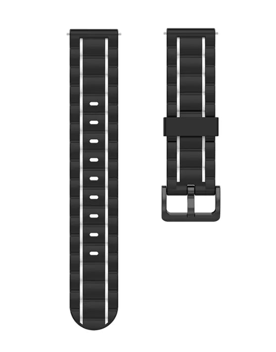 ICE Smart 2.0 Rectangular 1.96 Sport gesp bandje (zwart/wit)