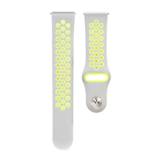 Amazfit Bip 3 (Pro) Sport Strap (Grey/Yellow)