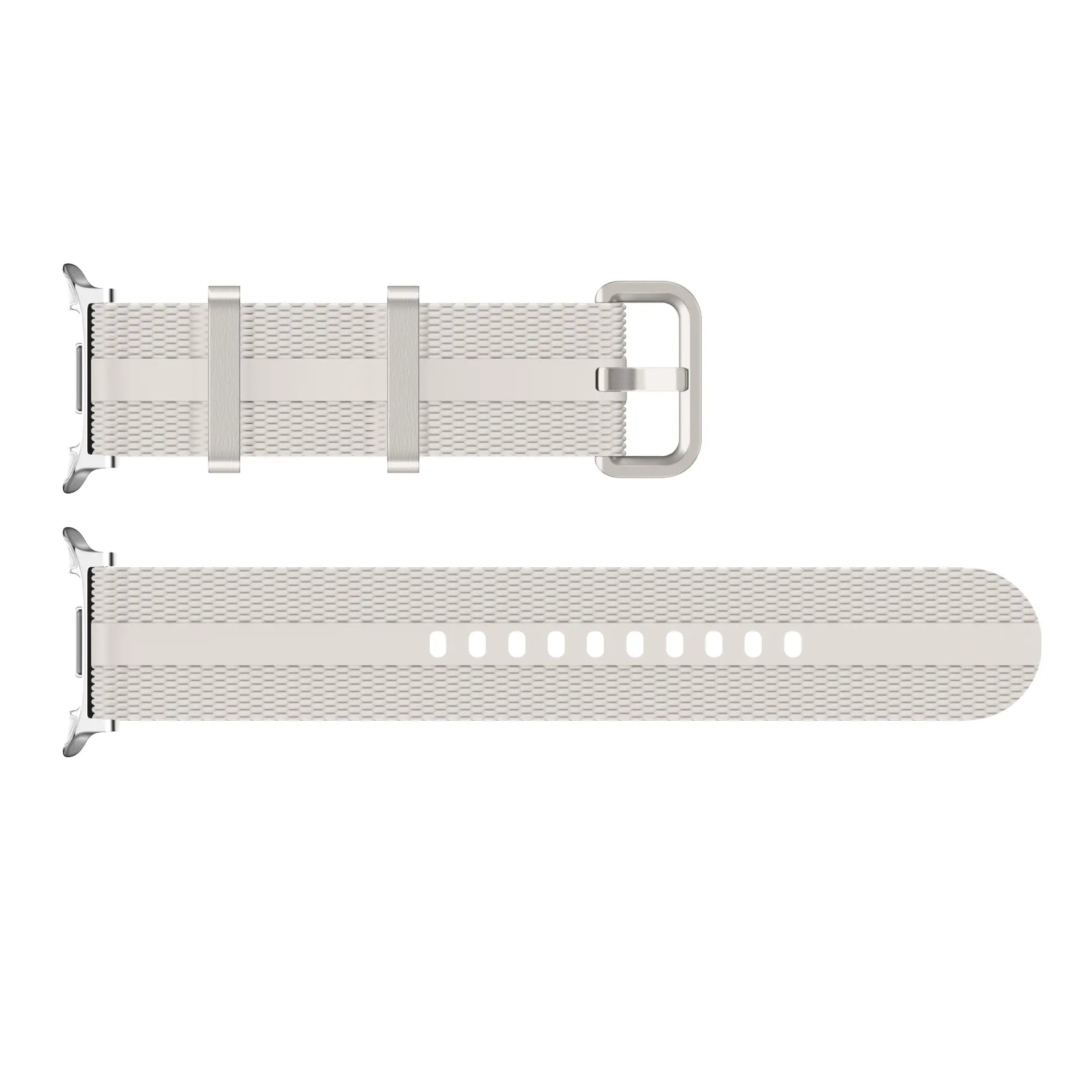 Samsung Galaxy Watch 9 - 40mm siliconen active band (sterrenlicht)