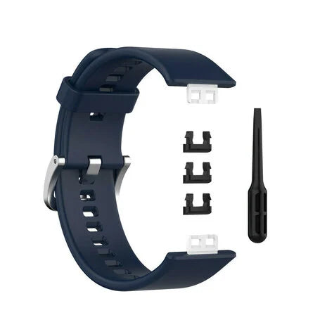 Huawei Watch Fit SE siliconen bandje (donkerblauw)