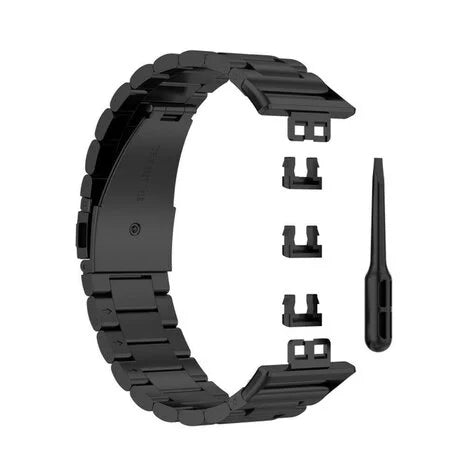 Huawei Watch Fit SE stalen band (zwart)