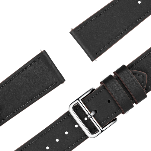 Bandz Garmin Approach J1 lederen band 'Deluxe' (zwart)