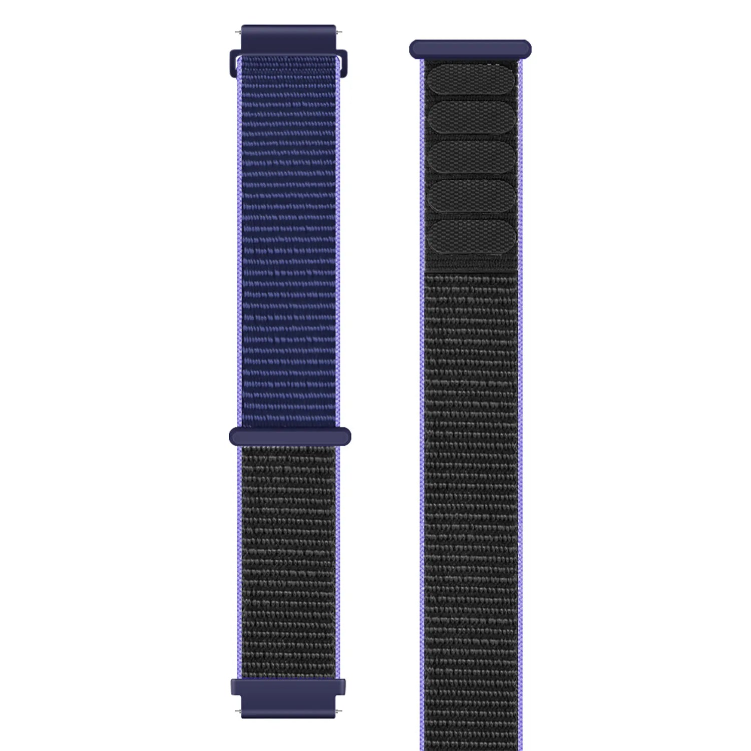 Garmin Forerunner 255 nylon bandje (blauw/zwart)