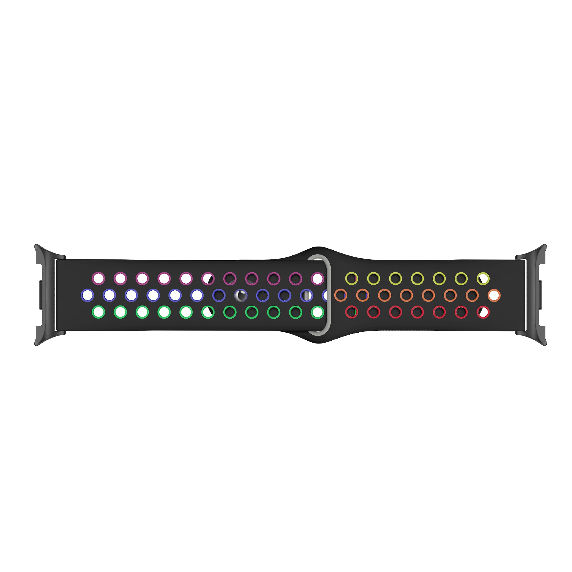Samsung Galaxy Watch 9 - 40mm sport bandje (zwart kleurrijk)