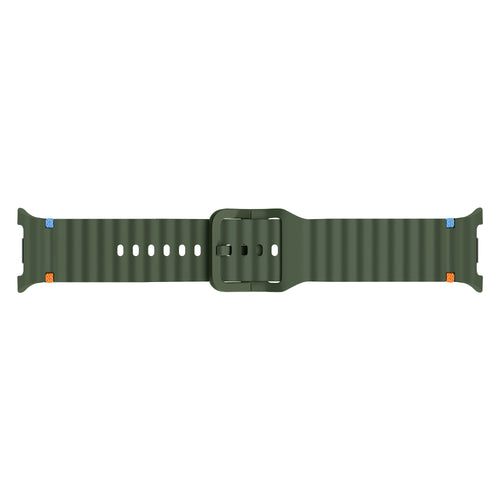 Samsung Galaxy Watch 9 - 44mm Wave bandje (legergroen)