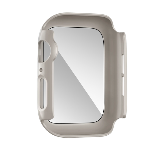 Bandz Apple Watch 10 & 11 - 46mm PC hoesje met glas (titanium)